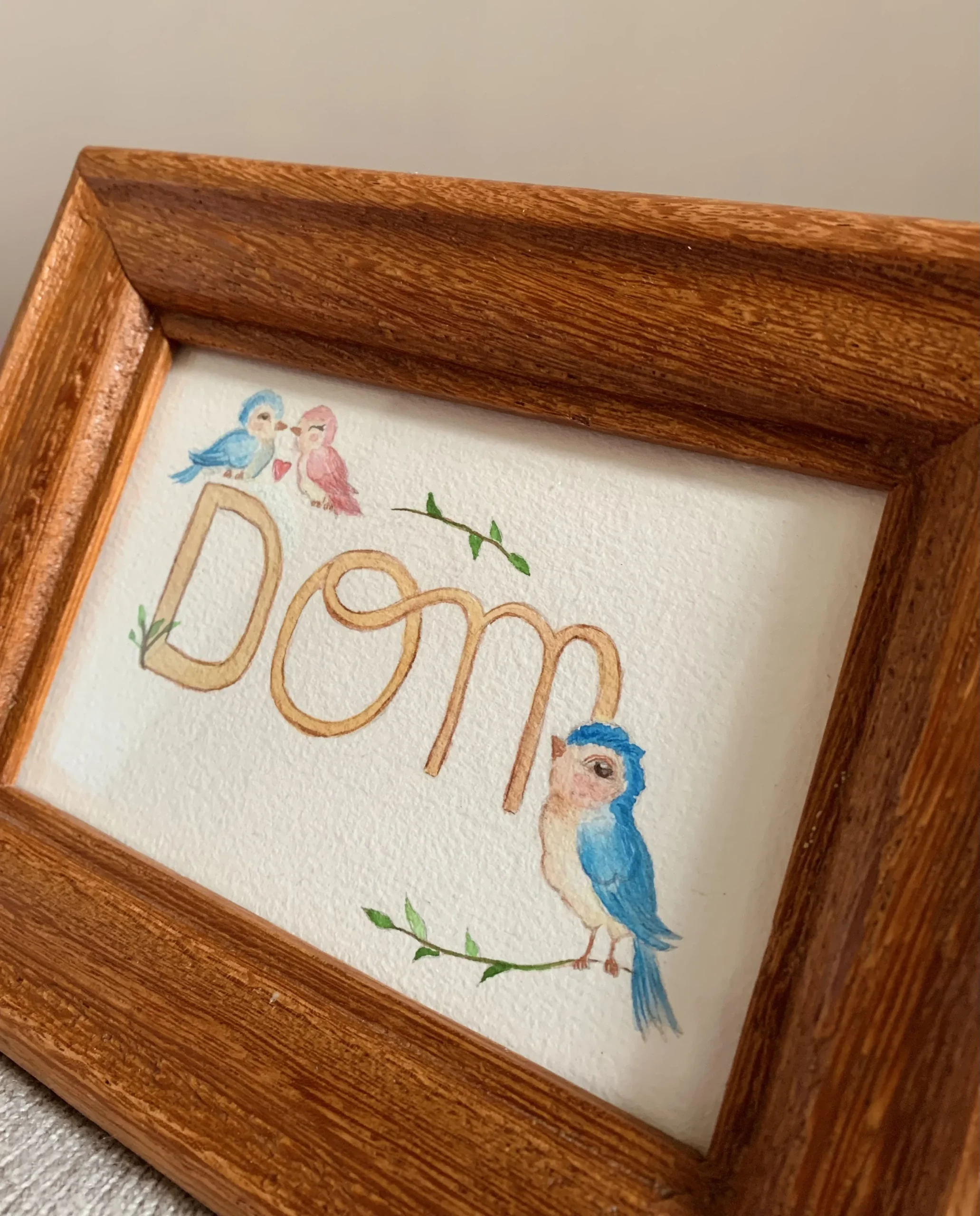 Quadro com nome